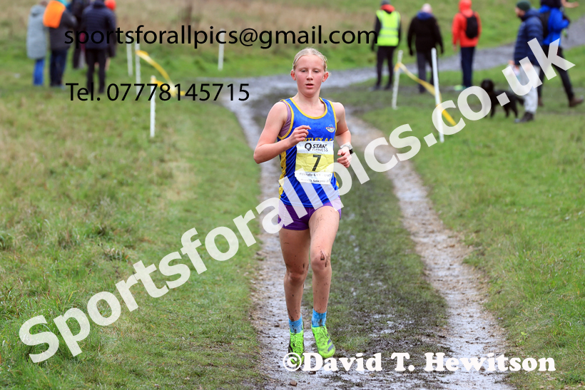 Girls Under-15s 2025 Start Fitness NEHL, Wrekenton, Gateshead, Sunday, November 23rd. Photo: David T. Hewitson/Sports for All Pics